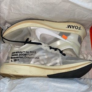 OFF-WHITE Nike Zoom Fly White